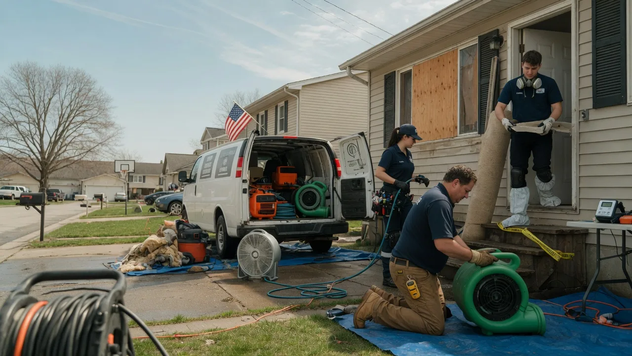 Water Damage Restoration in Winamac, IN near me